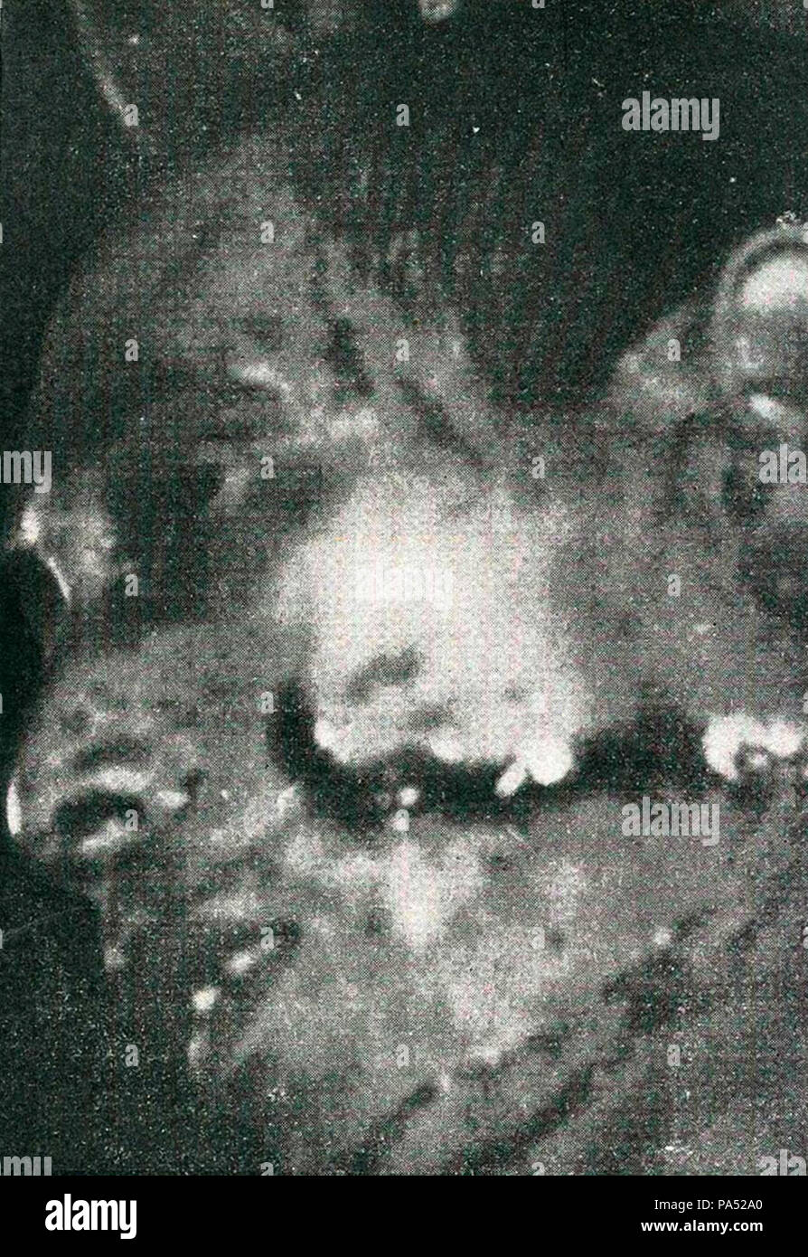 50 chinesischen Mann erschossen, im Gesicht, Impressionen von der Kampf... in Indonesien, p 29. Stockfoto