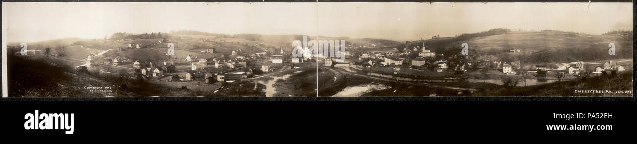 303 Cherrytree, Pa., Jan. 1913 LCCN 2007661524 Stockfoto