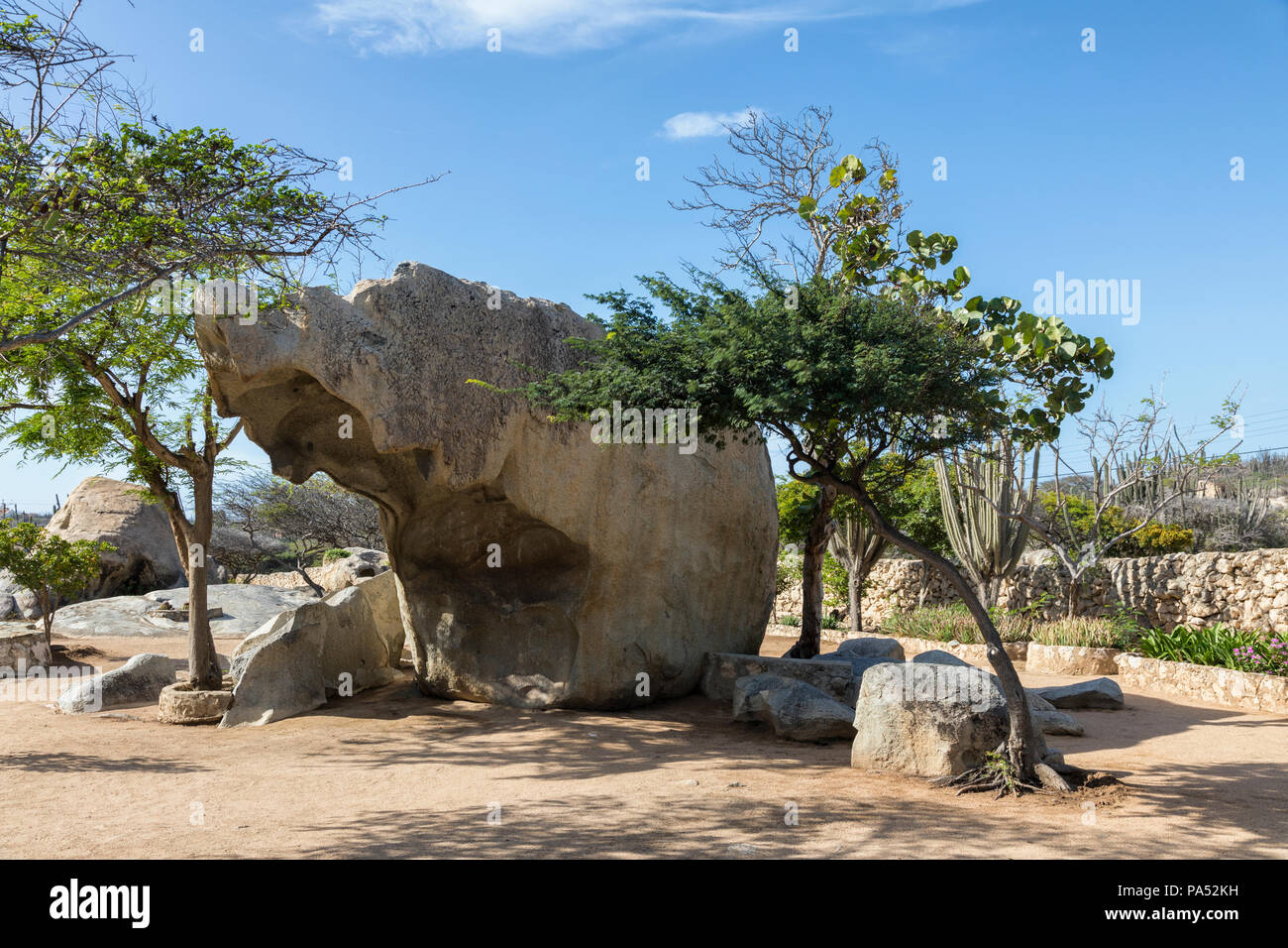 Casibari Felsformationen, Aruba, Karibik Stockfoto