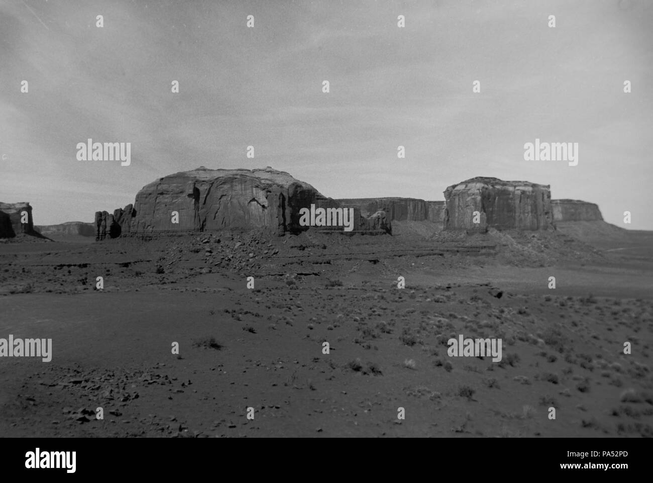 Monument Valley-Landschaft Stockfoto