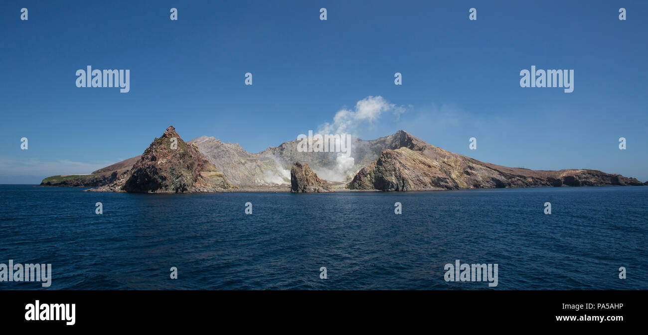 White Island Vulkan, Neuseeland Stockfoto