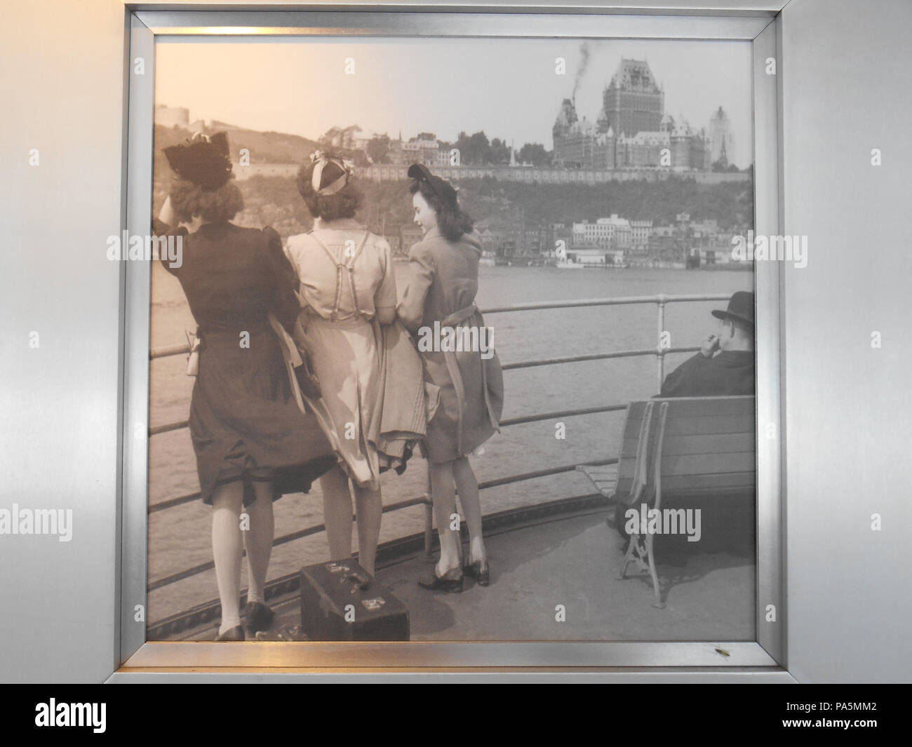 184 NM Alphonse-Desjardins009 Stockfoto