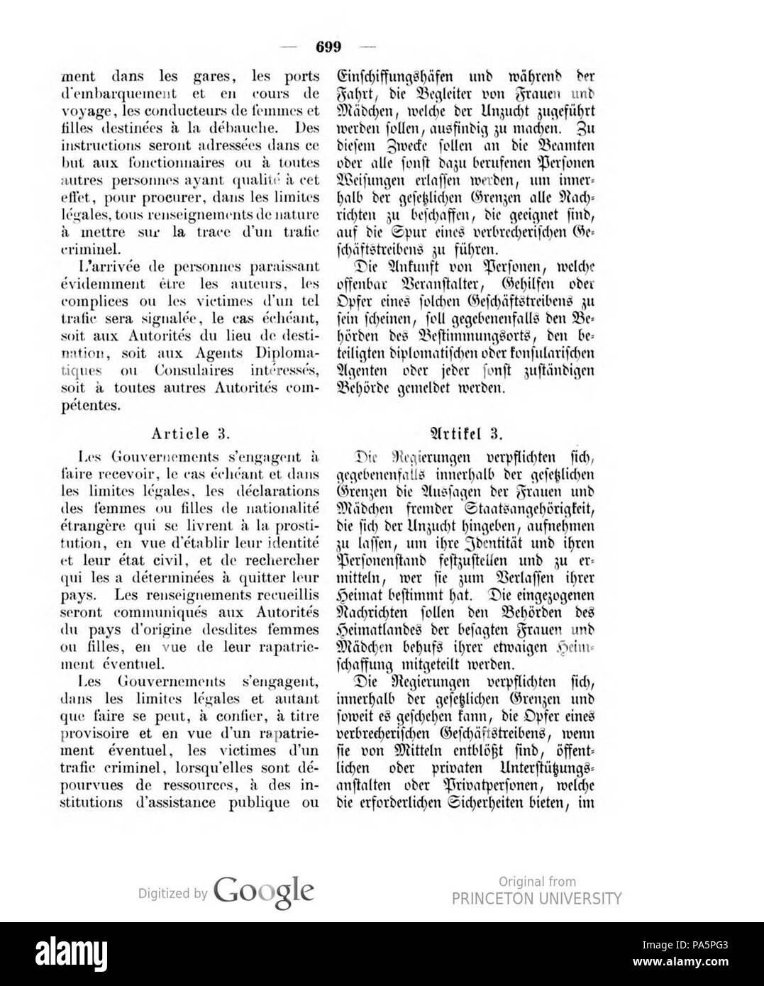 415 Deutsches Reichsgesetzblatt 1905 033 699 Stockfoto