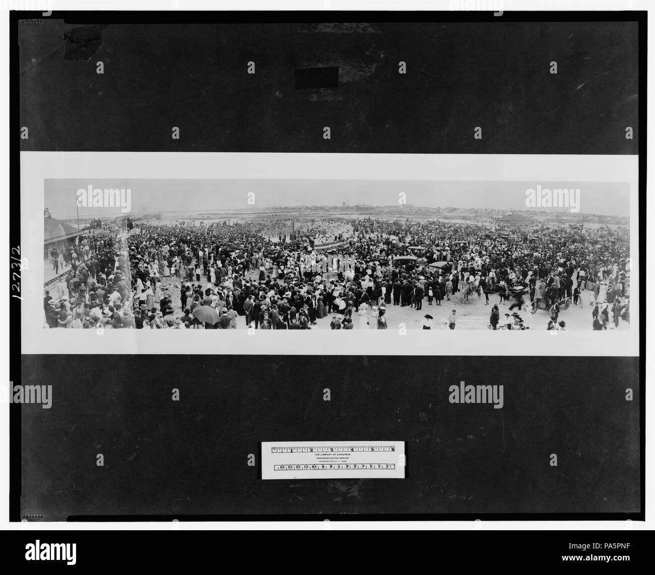 157 Ankunft der erste Zug im Key West, Fla., über Meer, Florida East Coast R.R., Jan. 22 (19) 12 LCCN 2007660721 Stockfoto