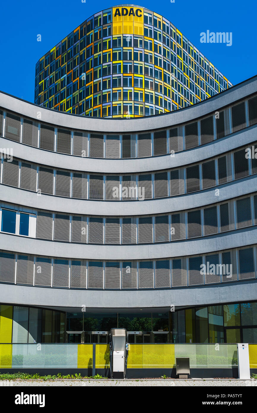 ADAC-Gebäude, München, Oberbayern, Bayern, Deutschland Stockfoto