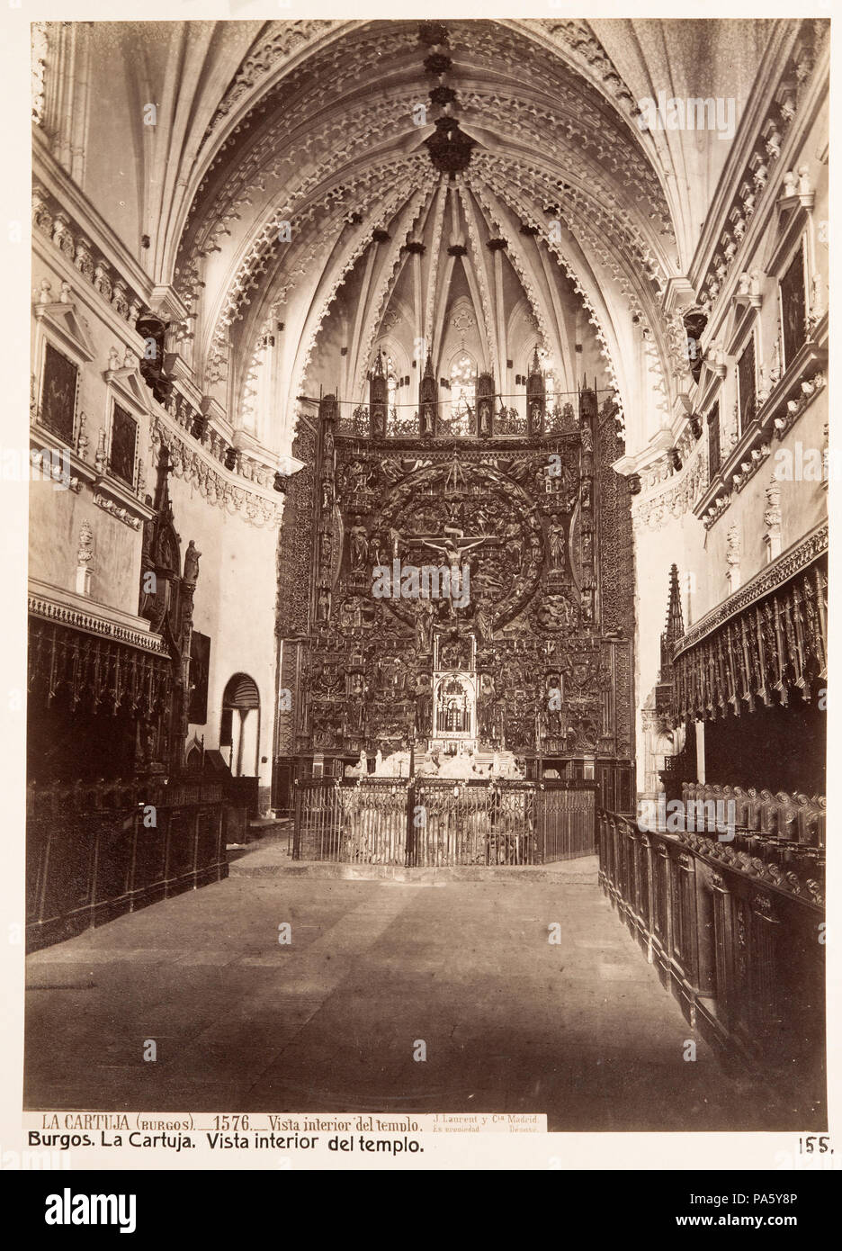 151 La Cartuja ich Burgos - Hallwylska museet - 107318 Stockfoto