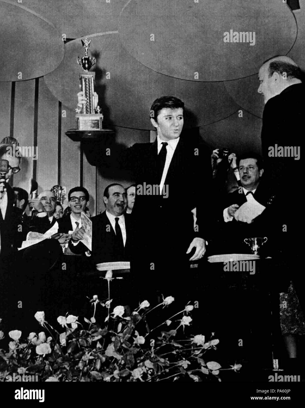 39 Bobby Solo Sanremo Stockfoto