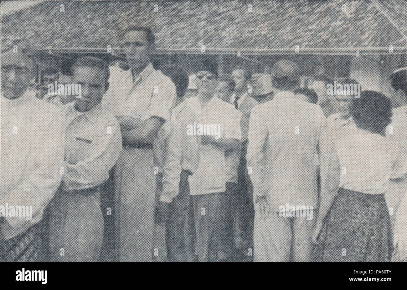 305 Sukarno in Einklang zu stimmen (1955), Bung Karno Penjambung Lidah Rakjat 243 Stockfoto