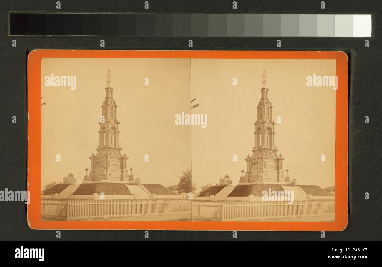 344 Konföderierten Monument (Nypl b 11707431 - G90 F154 020 ZF) Stockfoto