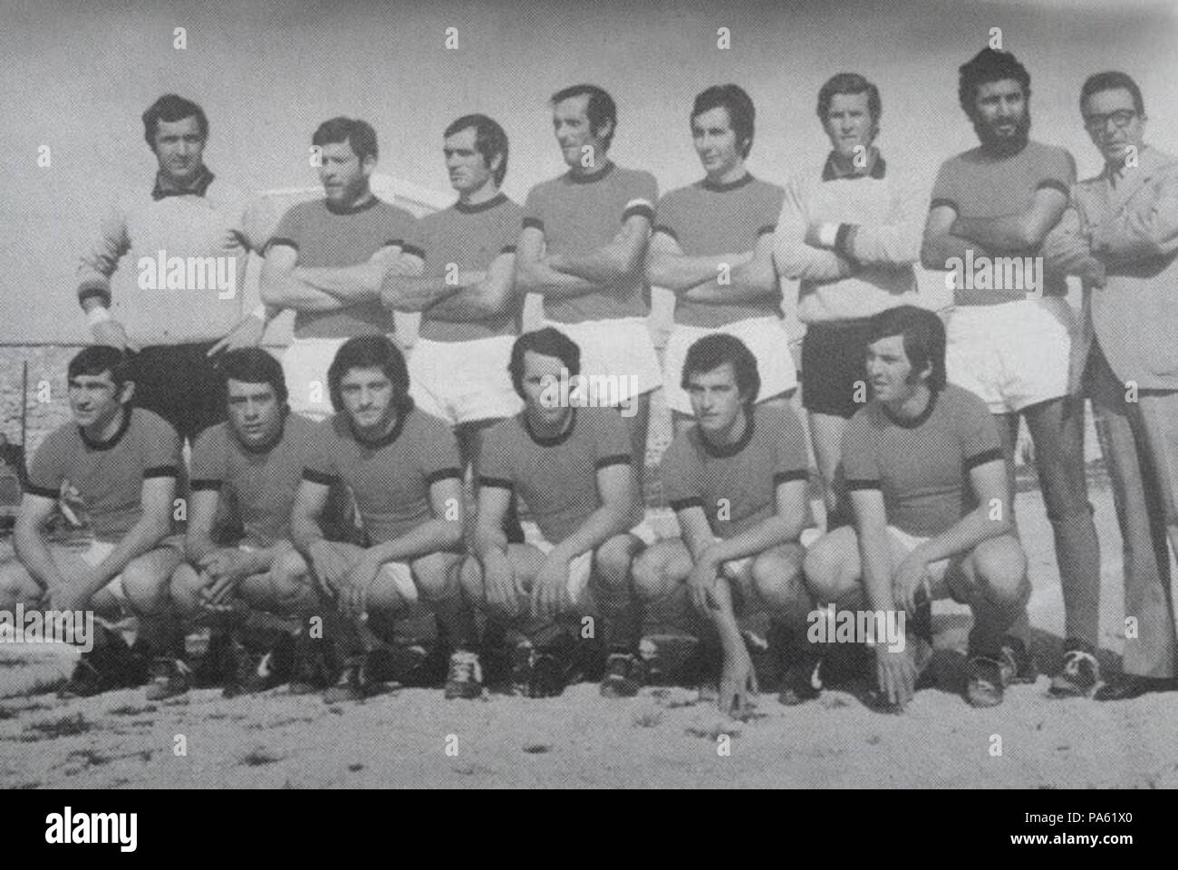 97 Trasacco Fucense 1973 1974 Stockfoto