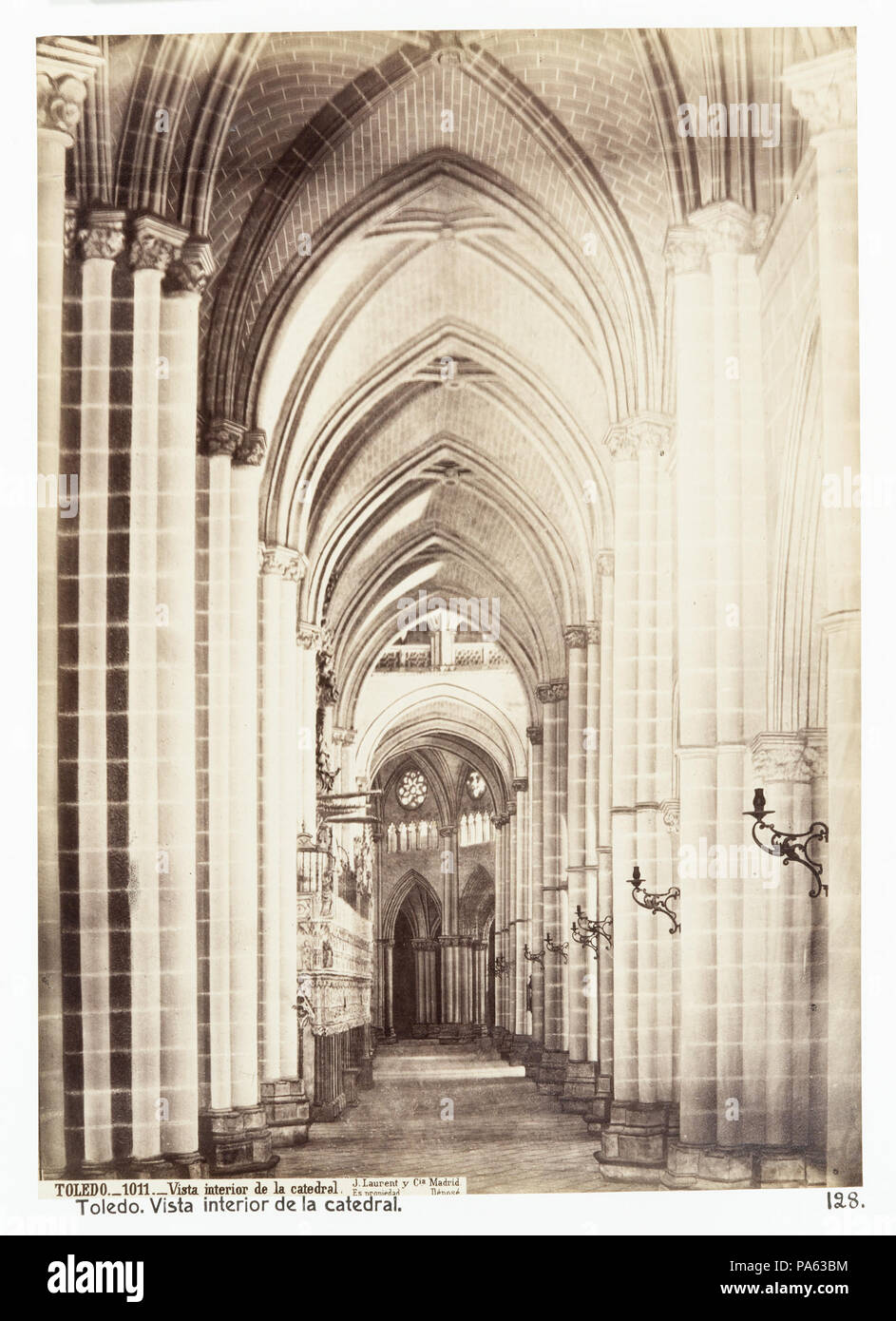 88 Fotografi av Toledo. Vista interior de la Catedral - Hallwylska museet - 105181 Stockfoto