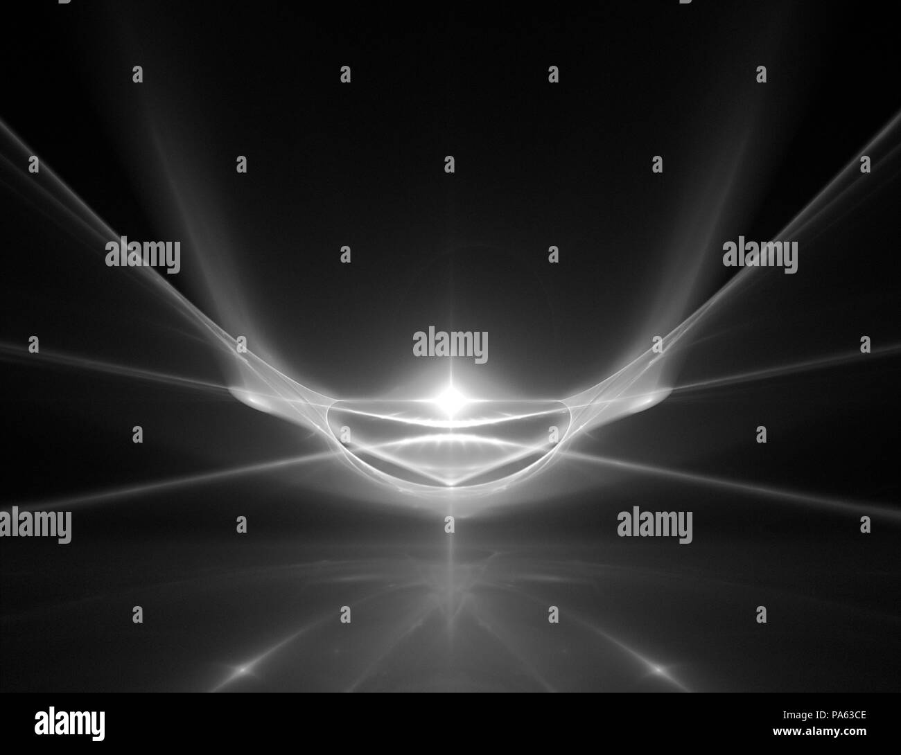 Ein Beispiel für eine schöne abstrakte Lichter Hintergrund Stockfoto