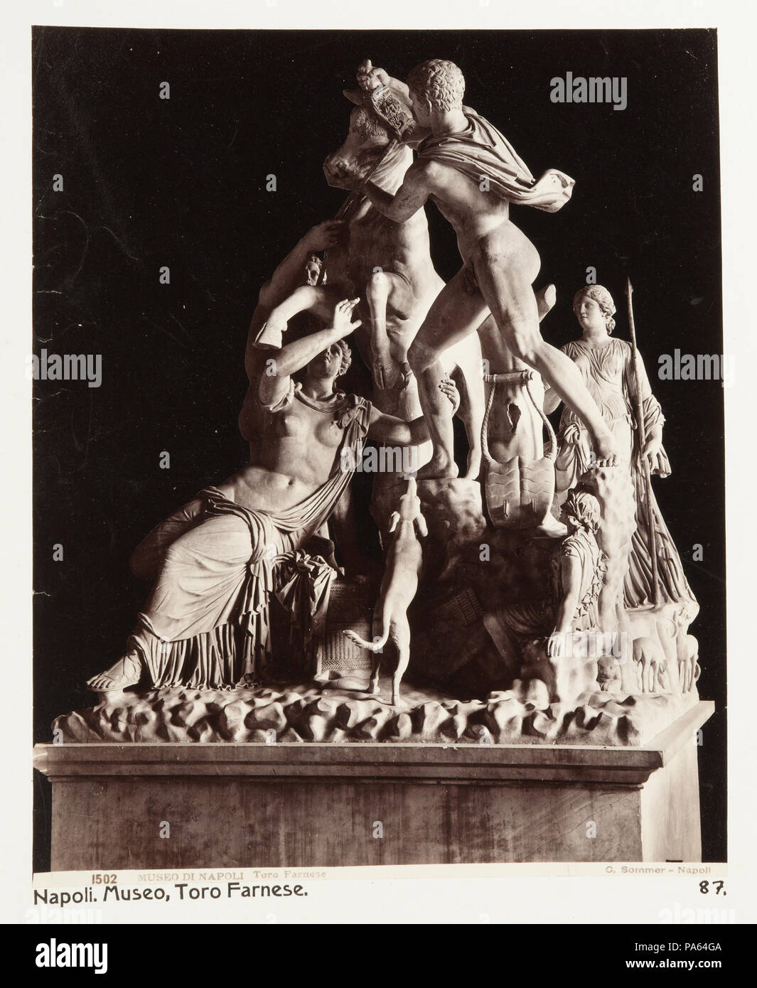 87 Fotografi av Museo, Toro Farnese. Neapel, Italien - Hallwylska museet - 106846 Stockfoto