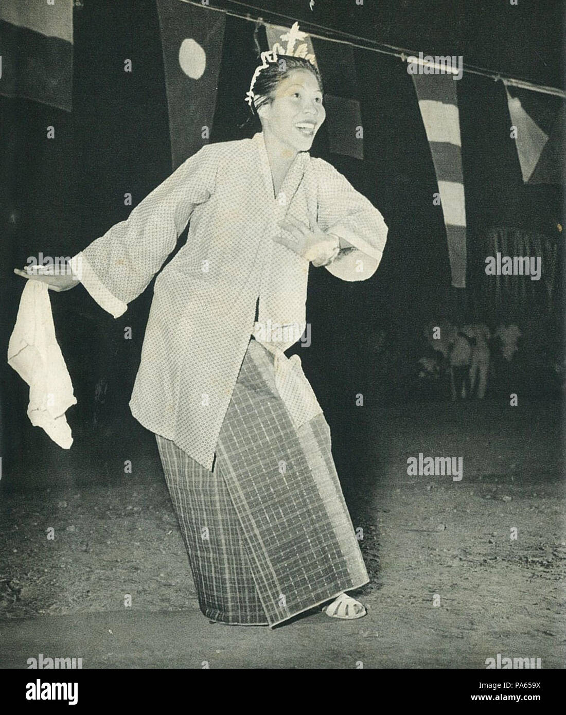 17 Ambonese Dancer, Indonesien Tanah Airku, p54 Stockfoto