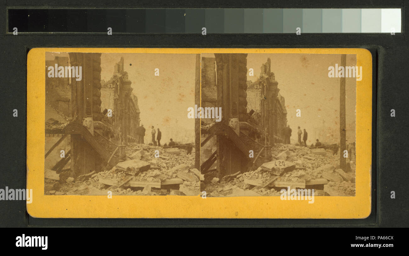 701 Allgemeine Ansicht - Nord auf LaSalle von der Monroe Street (Nypl b 11707461-G90F184 020F) Stockfoto