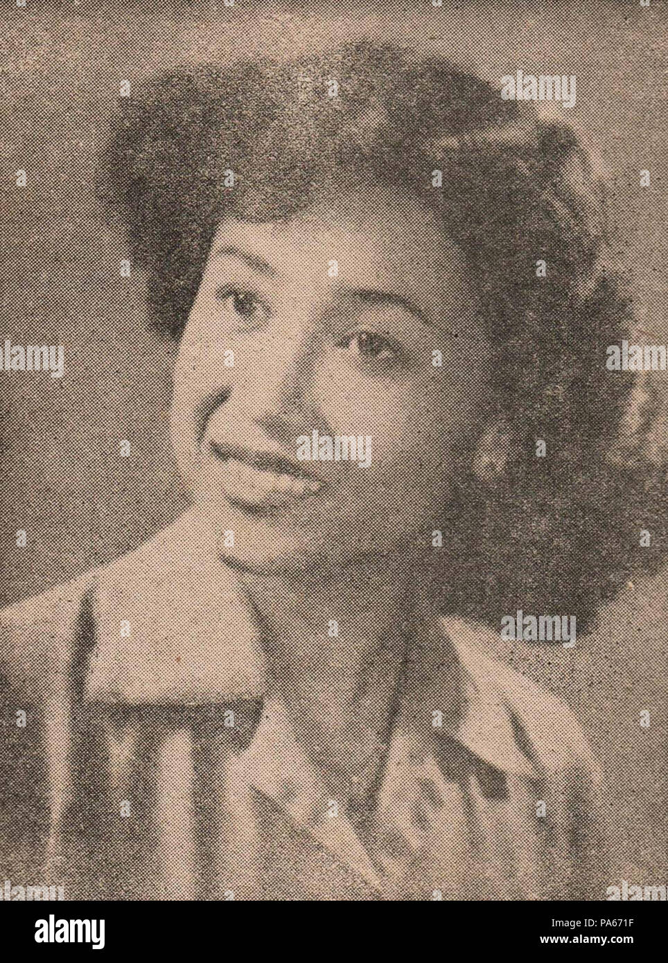 313 Tina Melinda, Tifa 1.3., p 20. Stockfoto