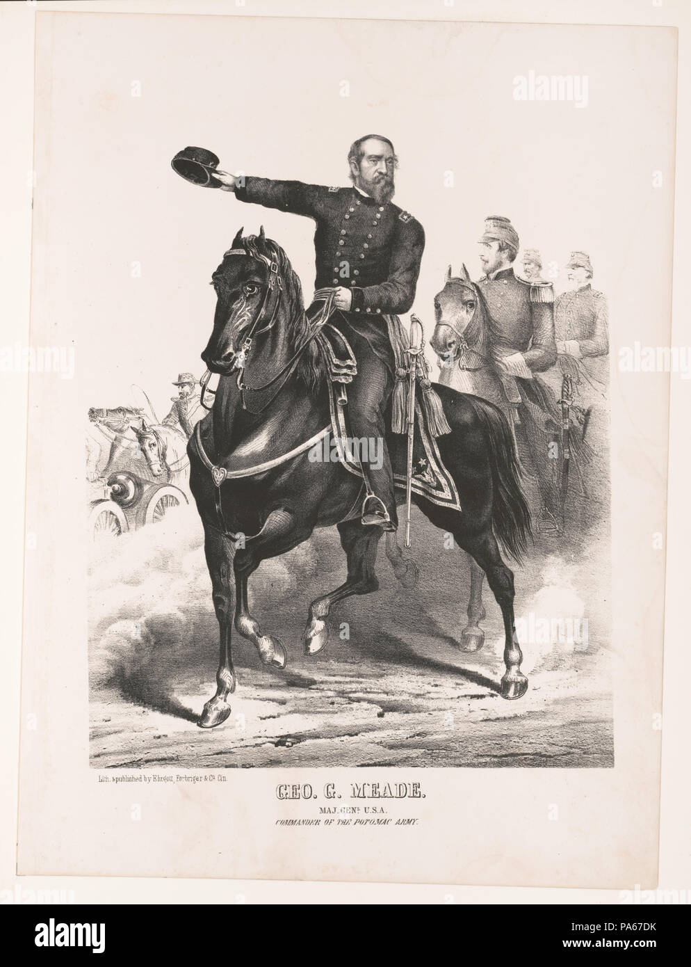 702 Geo. G. Meade LCCN 2003656360 Stockfoto