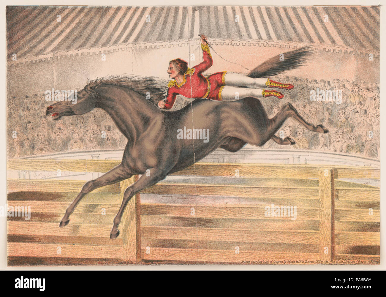 314 Circus performer Reiten voltigieren Pferd ohne Sattel LCCN 2003655700 Stockfoto 314 Circus performer Reiten voltigieren Pferd ohne Sattel LCCN 2003655700 Stockfoto