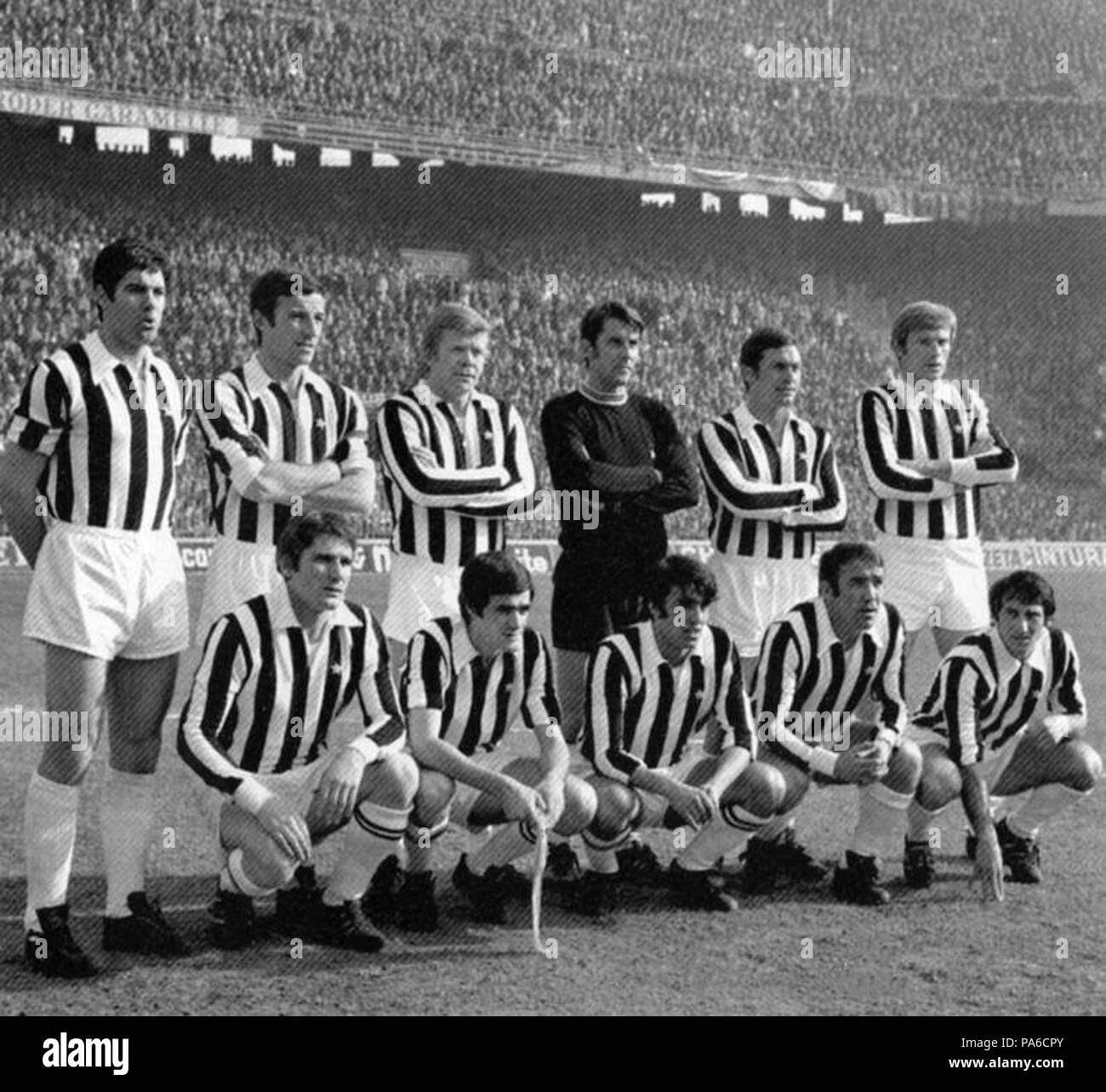 142 FC Juventus - 1970 Stockfoto