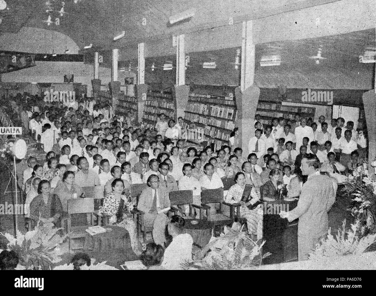 304 Sudiro, eine Rede, Tambahan dan Pembetulan Ratshausen Buku Indonesien 1954, p 10. Stockfoto