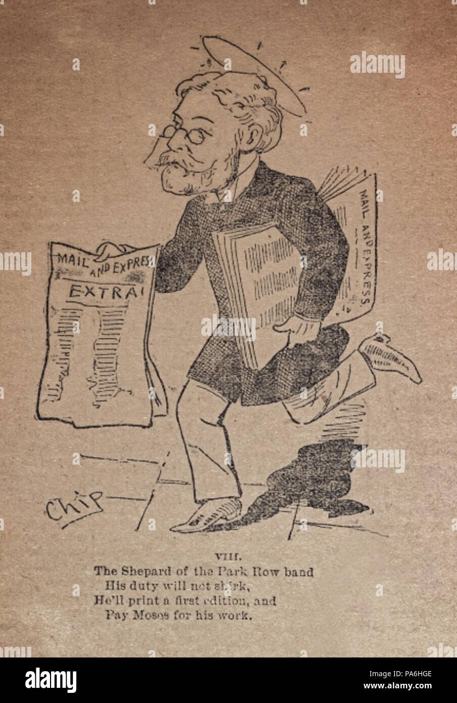 616 ElliottFitchShepardCartoon Stockfoto