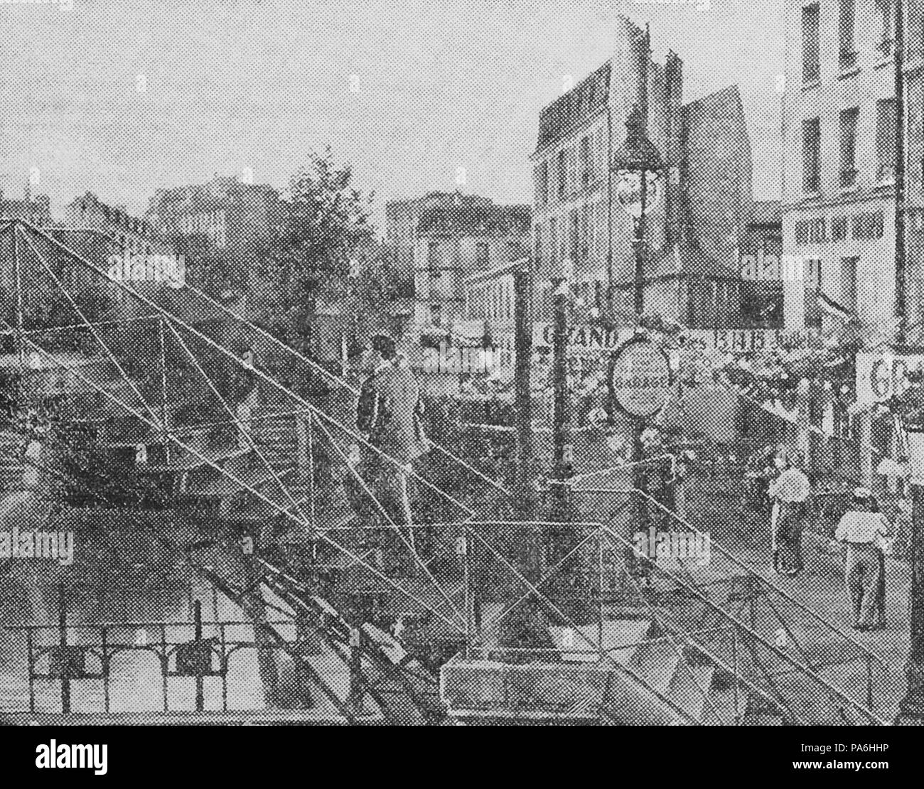 335 "L'Hôtel du Nord tel que l'a vu Marcel Carné" (recueil. Hôtel du Nord Film de Marcel Carné - Dokument d'Archives 1938) Stockfoto