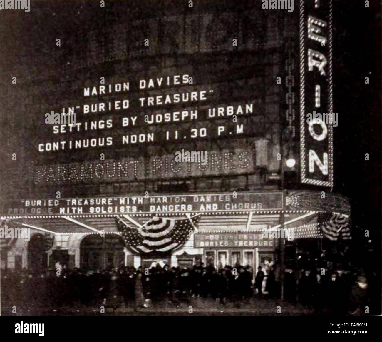 258 Buried Treasure (1921) - Kriterium Theater, NEW YORK Stockfoto