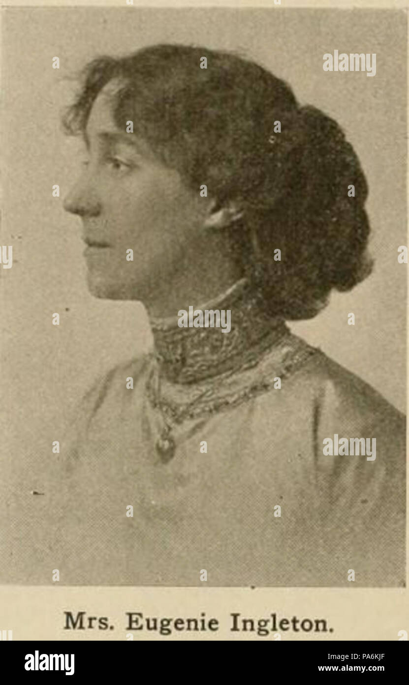 629 Eugenie Magnus Ingleton 1915 Stockfoto