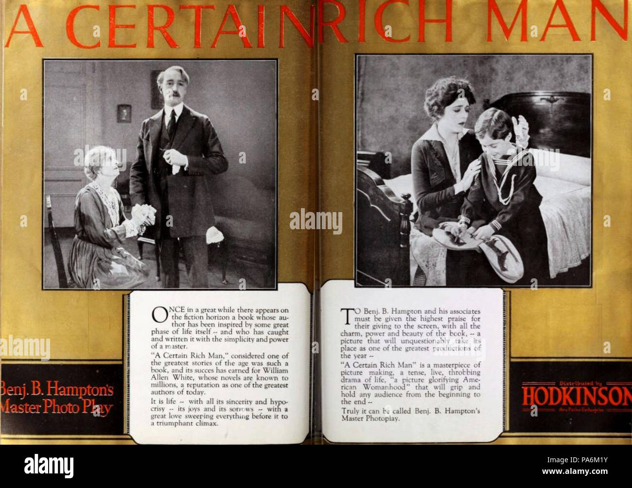77 Ein Reicher Mann (1921) - 2. Stockfoto