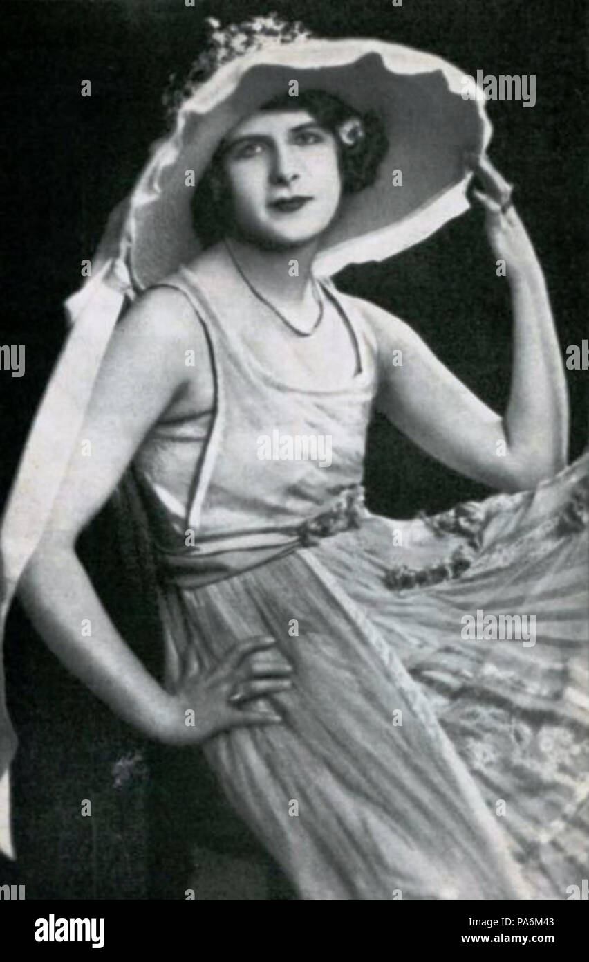 723 Grace La Rue - Der blaue Kätzchen (1922) Stockfoto