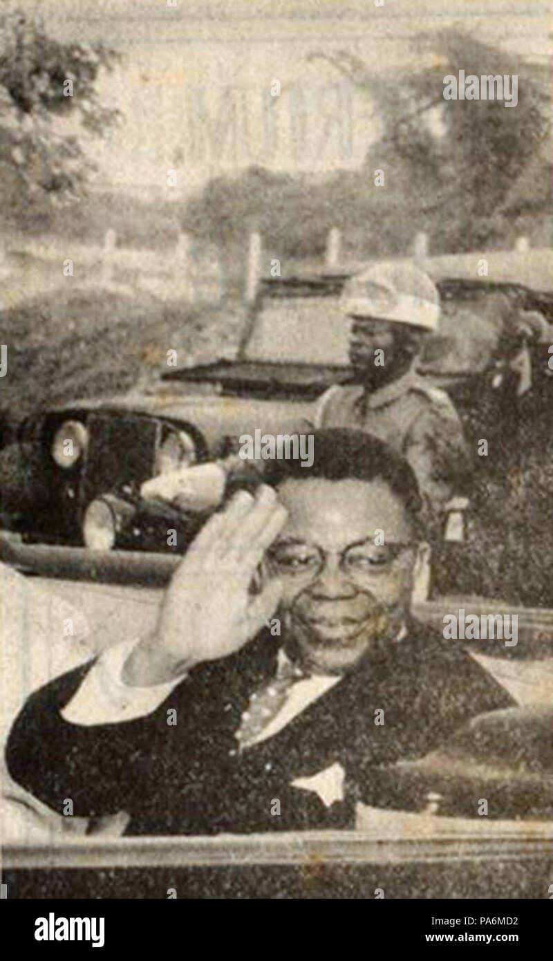 146 Kasa-Vubu in Bandalungwa Stockfoto