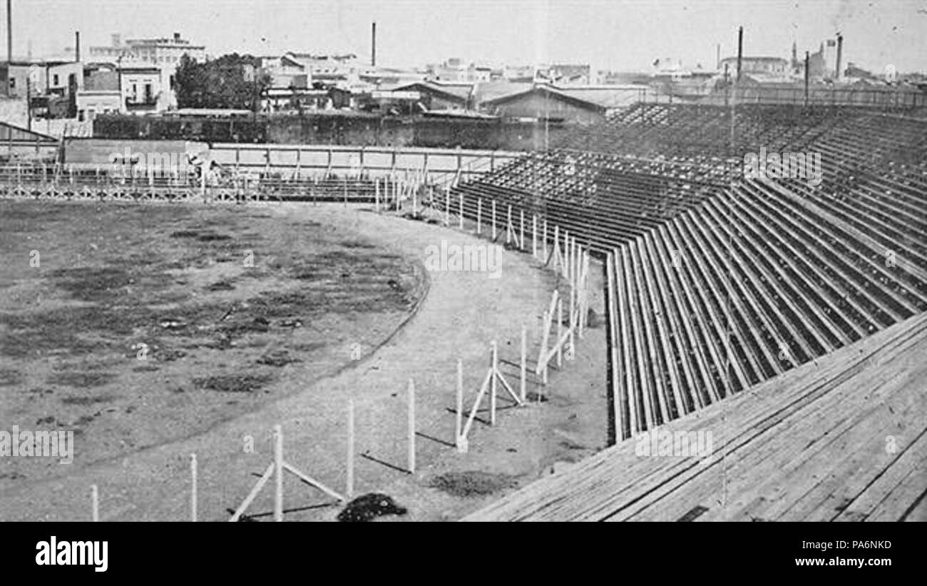 39 Boca Stadion construcc 3 Stockfoto