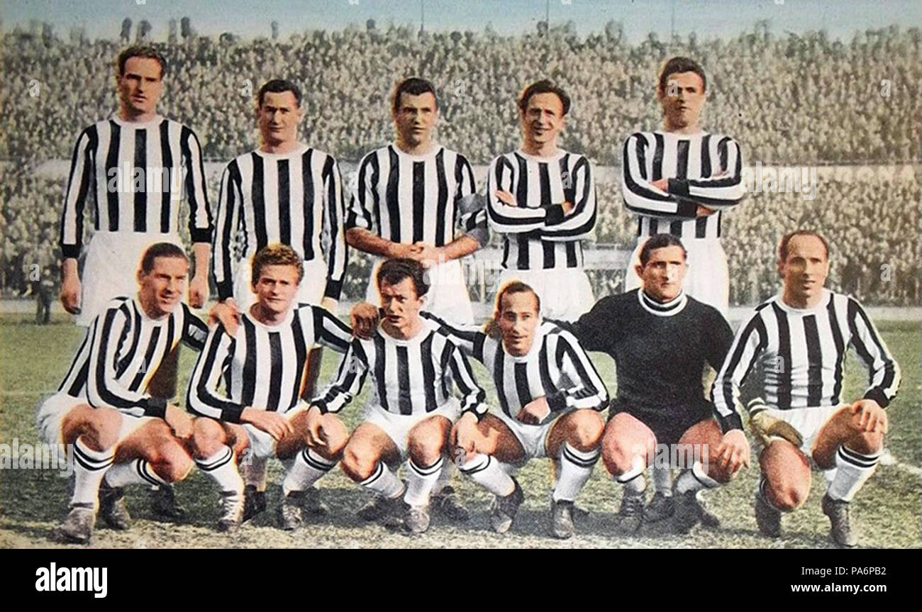 1953 - 54 Juventus Football Club 6 1953 - 54 Juventus Football Club Stockfoto