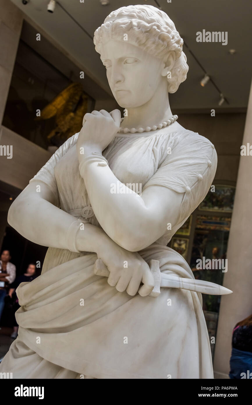 Statue von Medea Stockfoto
