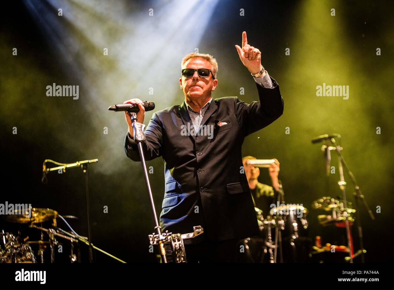 Grugliasco Turin Italien vom 20. Juli 2018 GruVillage 105 Music Festival © Roberto Finizio / alamy Leben Nachrichten Stockfoto