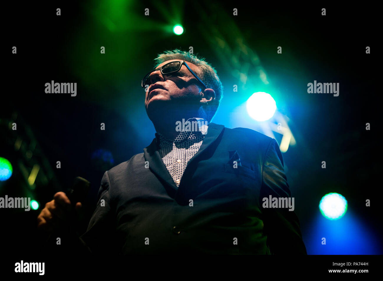 Grugliasco Turin Italien vom 20. Juli 2018 GruVillage 105 Music Festival © Roberto Finizio / alamy Leben Nachrichten Stockfoto