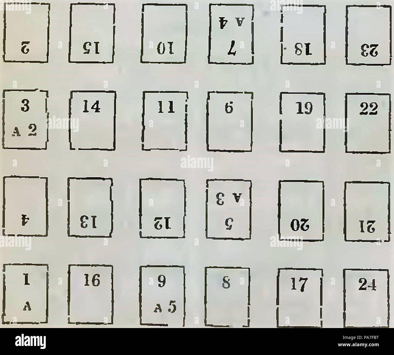 355 Cowie's Drucker pocket-book und manualp 45 b Stockfoto