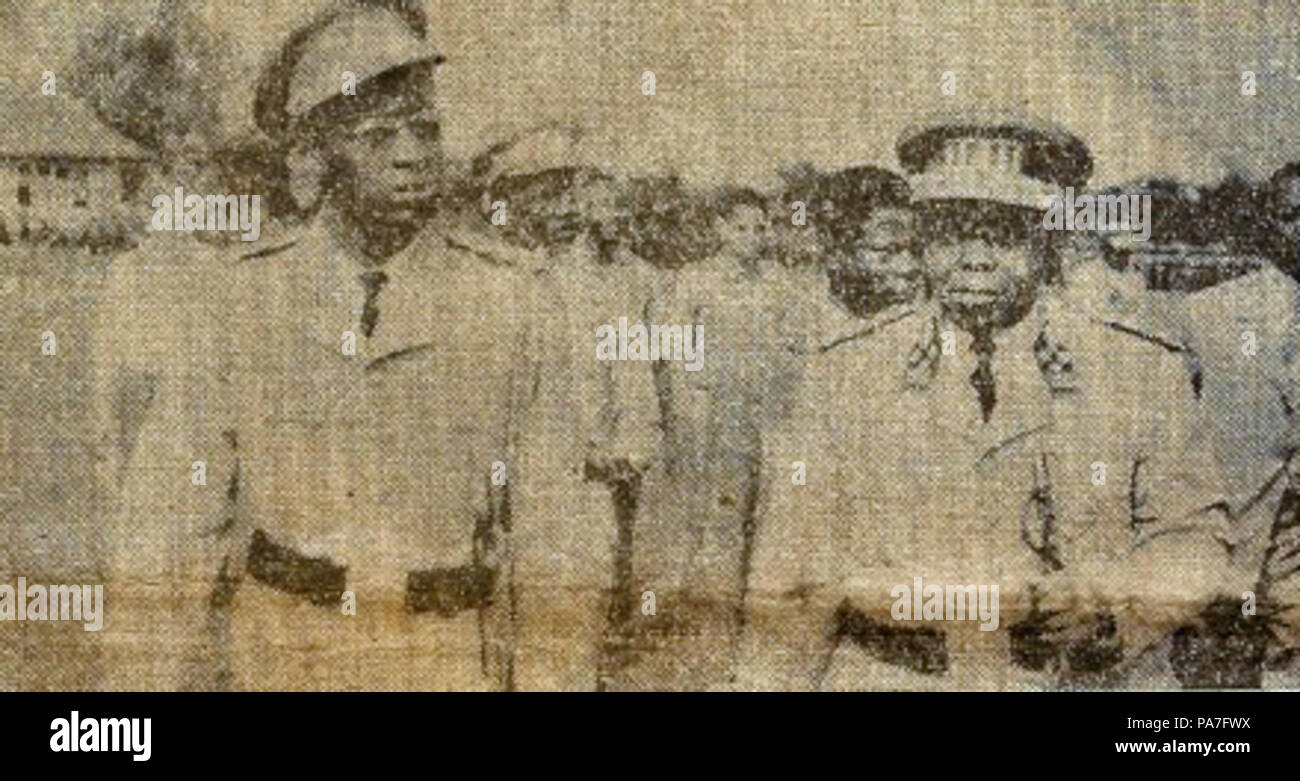 175 Mobutu und Kasa-Vubu 1961 Stockfoto