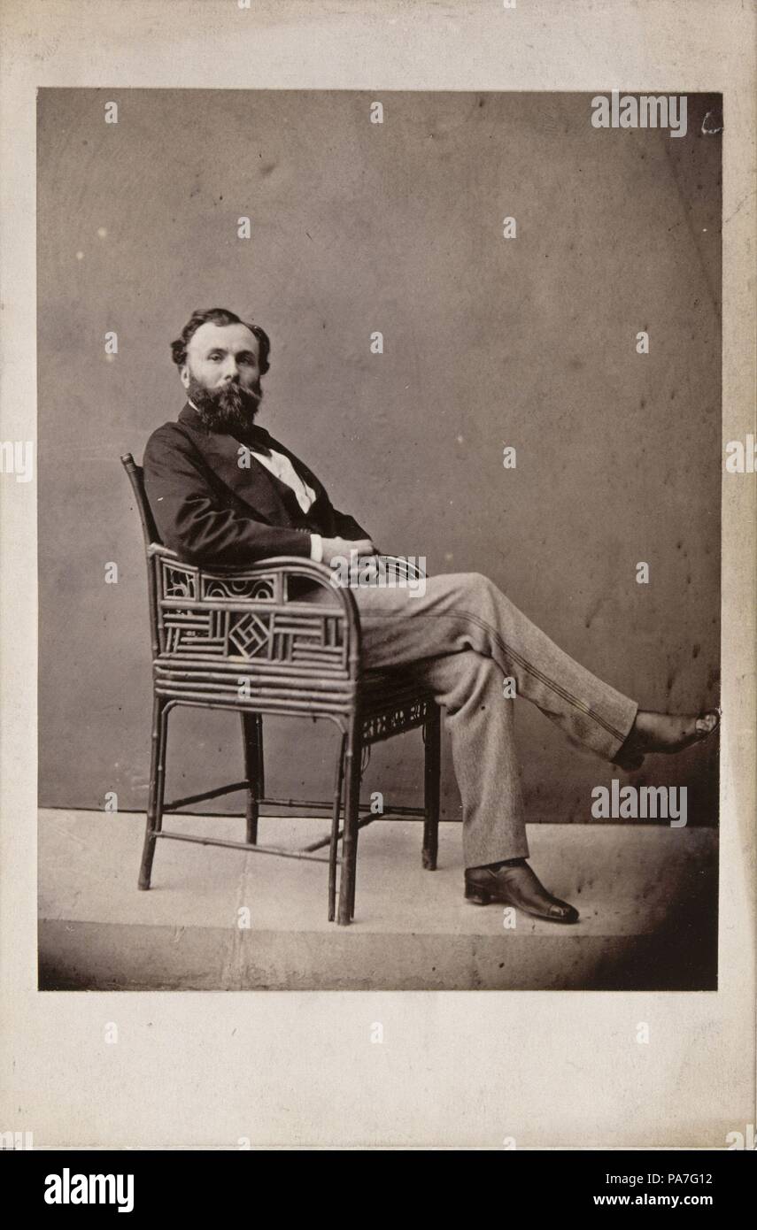 Porträt von Gustave Moreau (1826-1898). Museum: Musée Gustave Moreau. Stockfoto