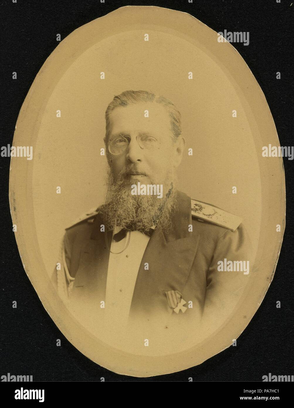 Portrait von Großfürst Konstantin Nikolajewitsch von Russland (1827-1892). Museum: Staatliche Russische Film und Foto Archiv, Krasnogorsk. Stockfoto