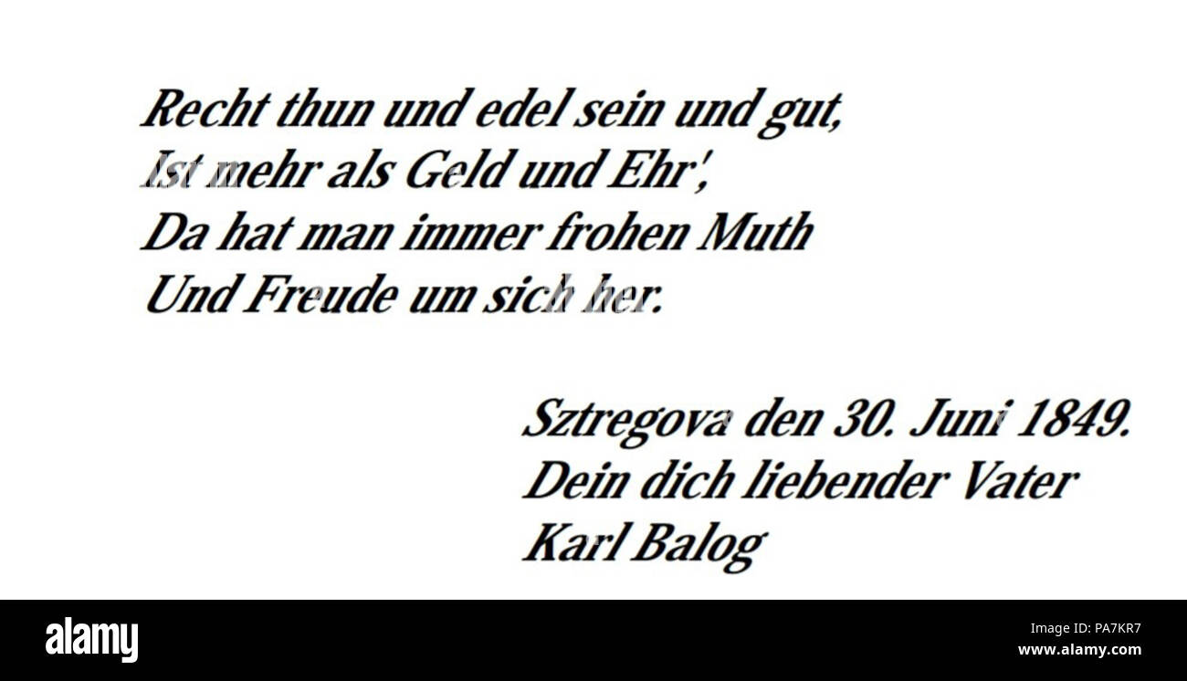 175 Balog de Manko Bück Stockfoto