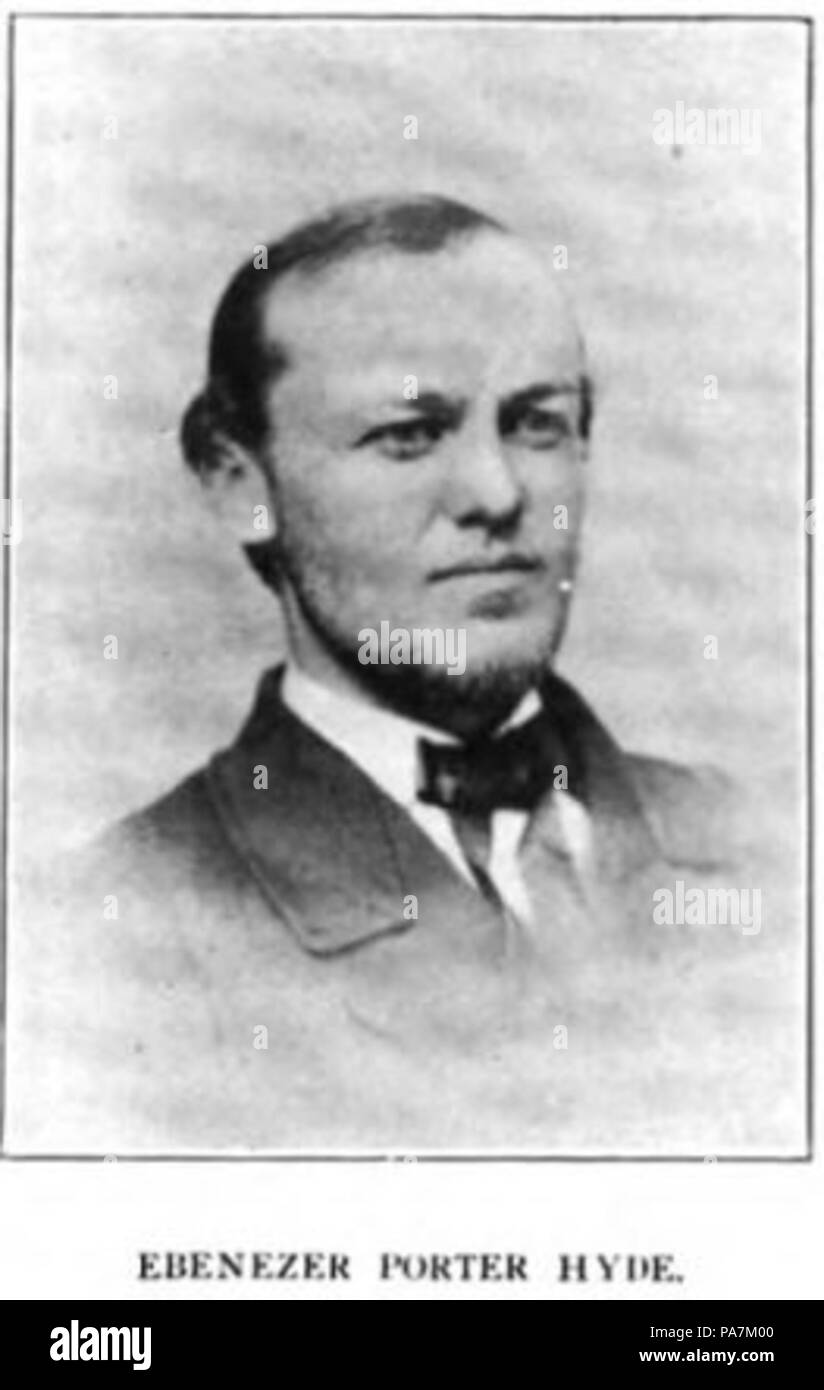 604 Ebenezer Porter Hyde Stockfoto