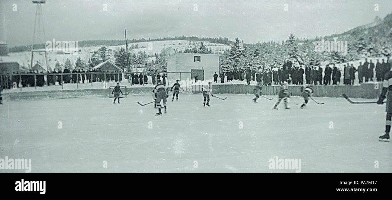 114 Hockey - Seminaire De Gaspe - 1938 Stockfoto