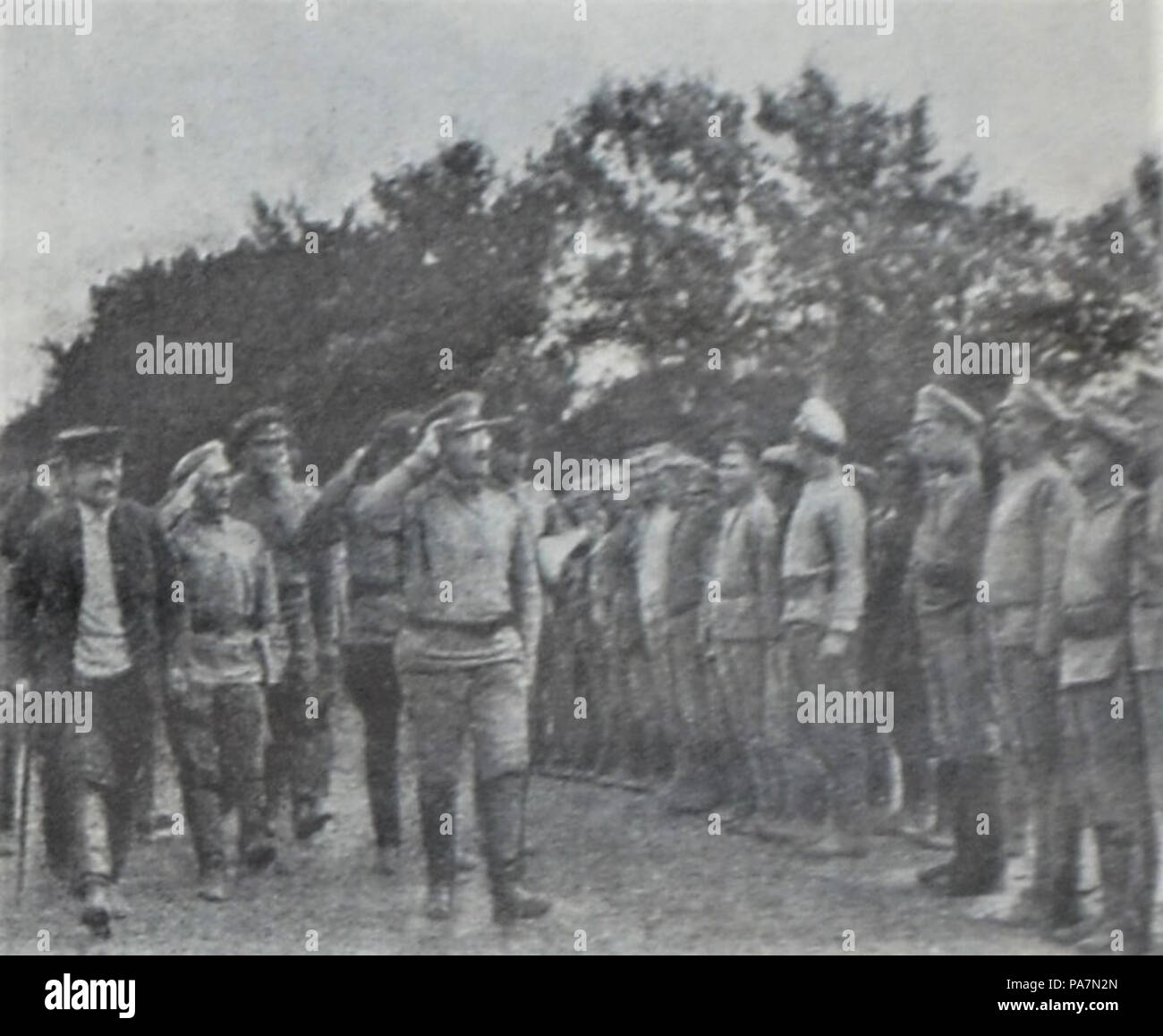 144 Kalinin Trotzki polnisch-sowjetischen Krieg Stockfoto