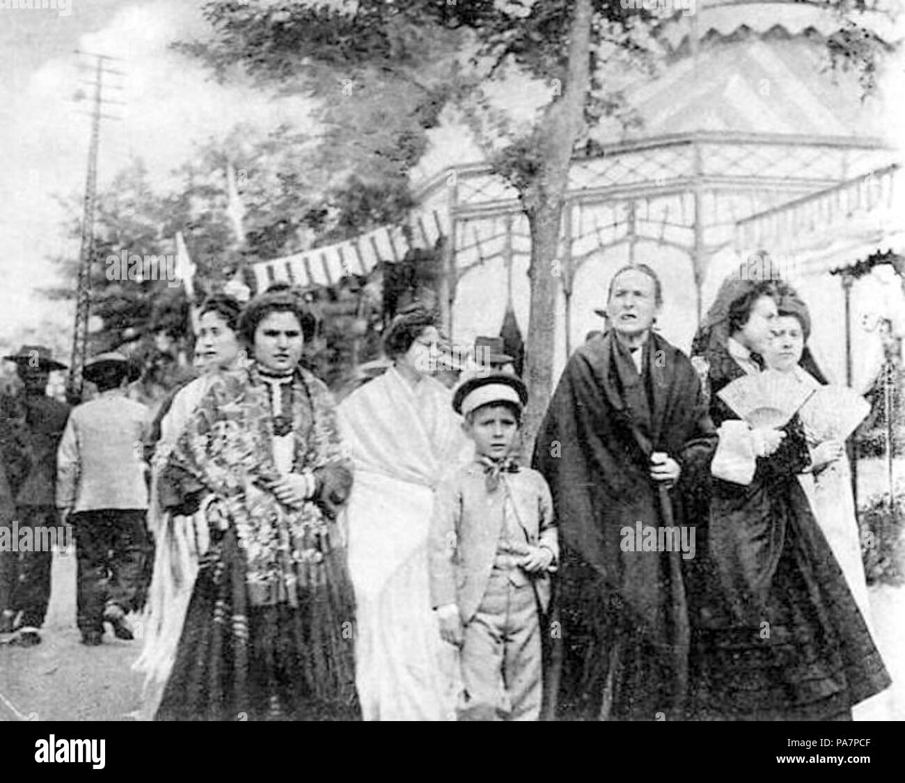 643 Feria de Sevilla 1904 Stockfoto