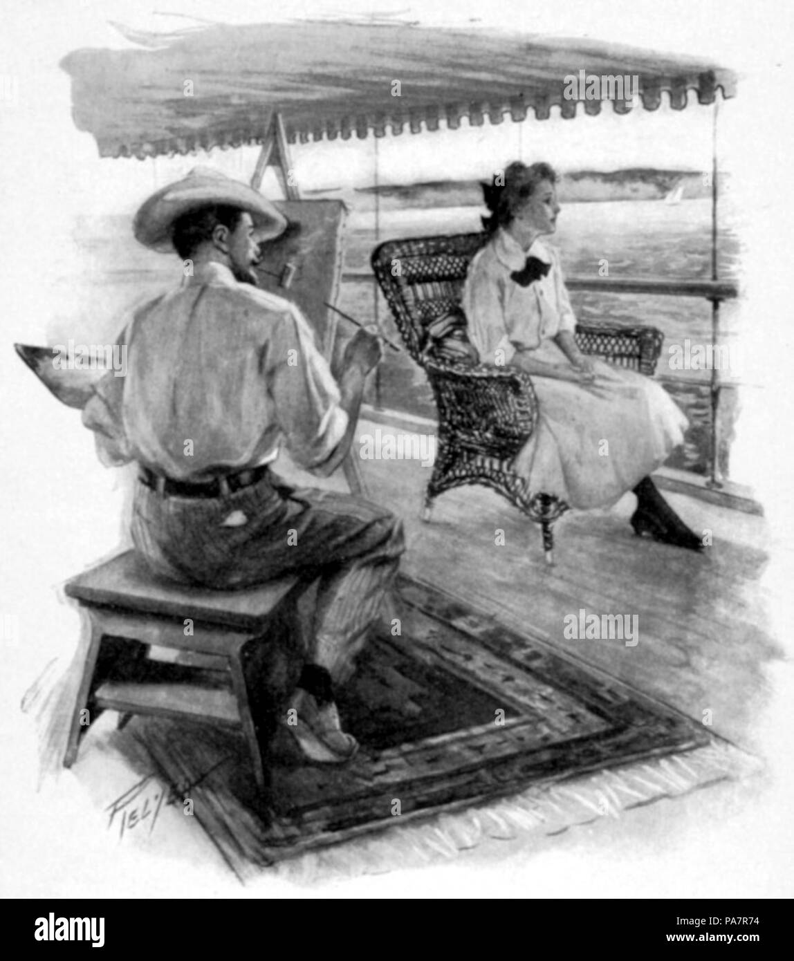 295 Ch 17 Illus-- Harry's Island Stockfoto