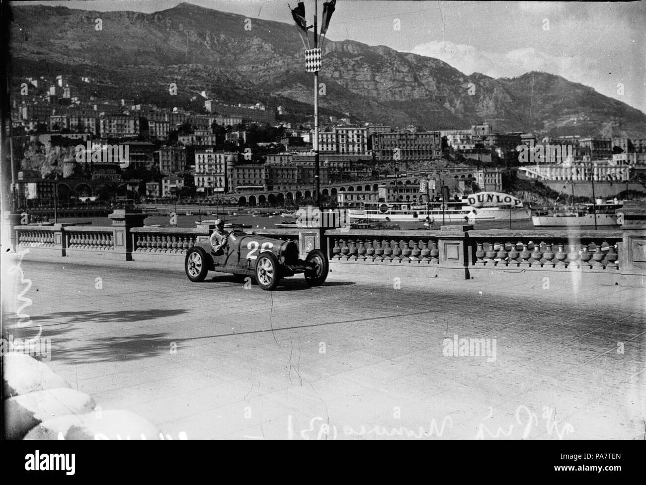 12 Achille Varzi beim Monaco Grand Prix 1931 Stockfoto