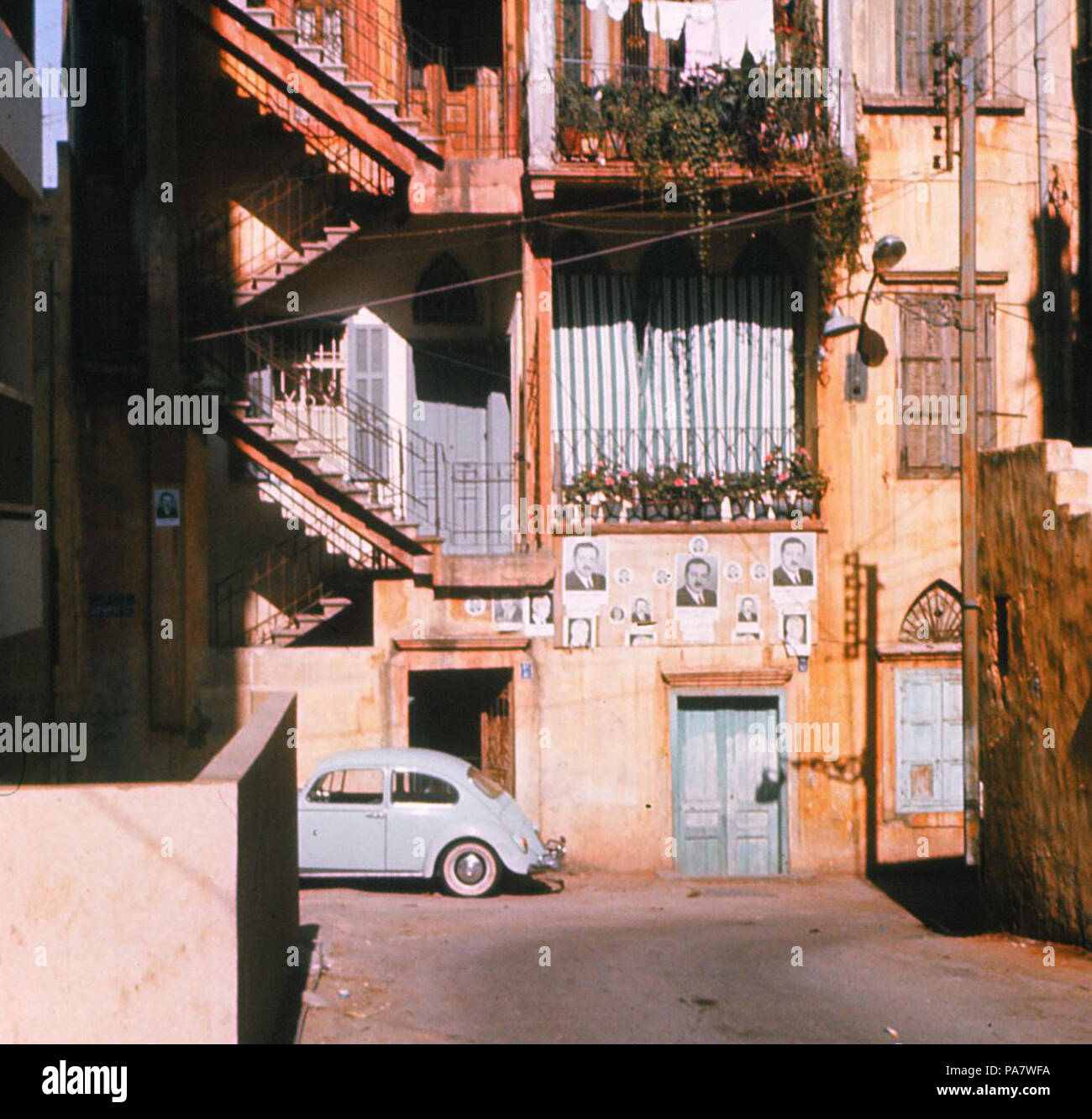 17 Gasse in Beirut - 1970 Stockfoto