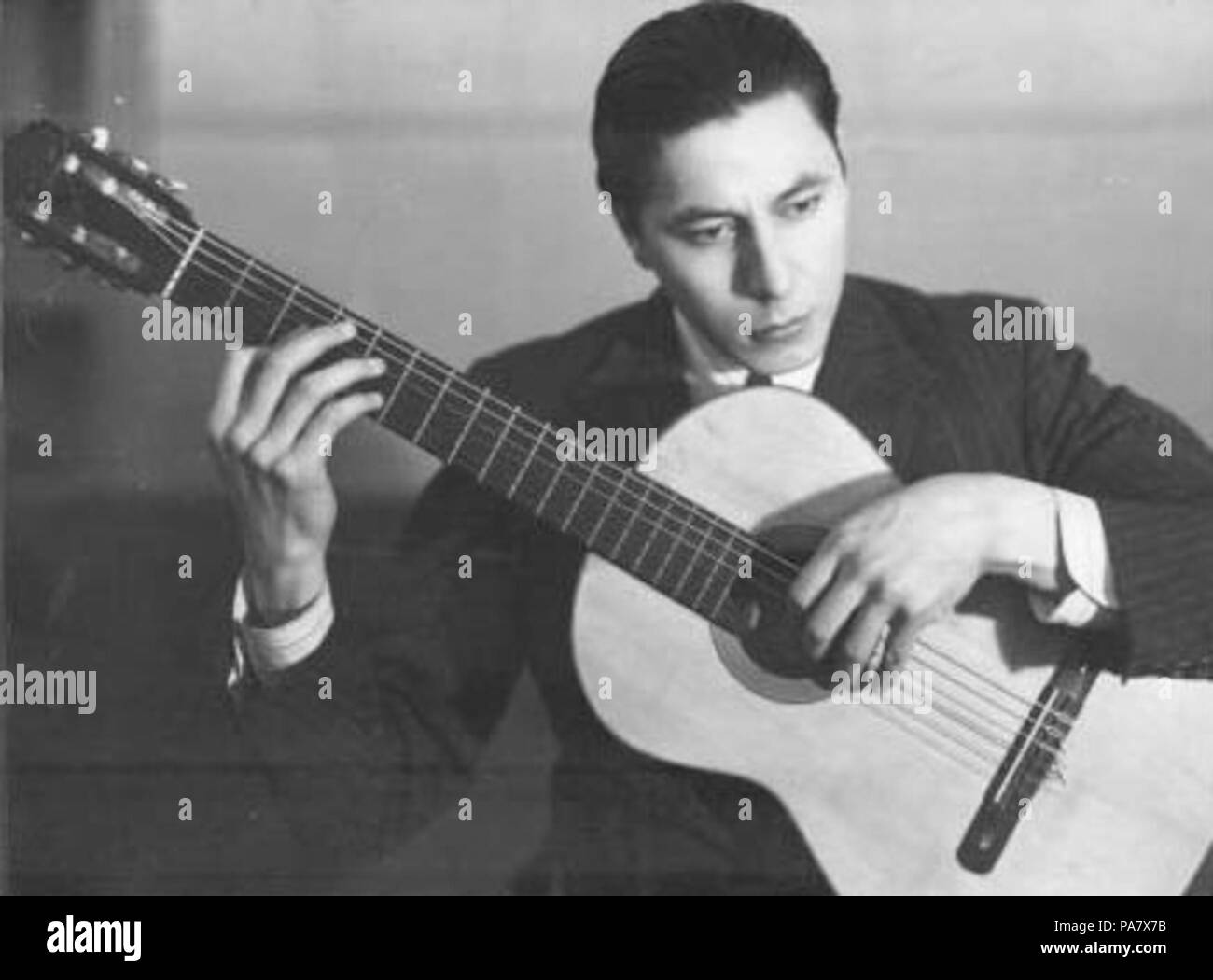 25 Atahualpa Yupanqui junge Stockfoto