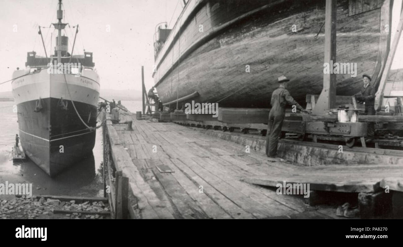 49 Chantier A.C. Davie Stockfoto